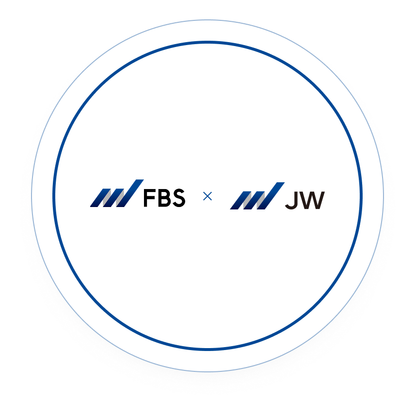 FBSとJWのロゴ